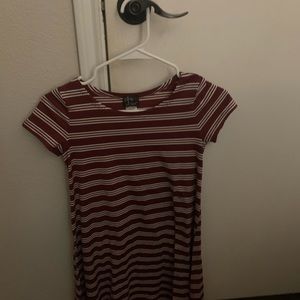 Large kids Purple and white dress